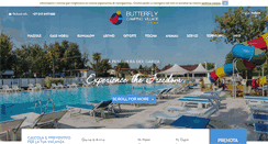 Desktop Screenshot of campingbutterfly.it